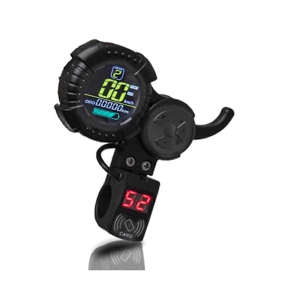 Elektrisk Scooter Display Trigger LED Accelerator Gasreglage & NFC-kort för VSETT 8 8+ 9 9+ för ZERO 8 9 10 8X 10X Z8PRO