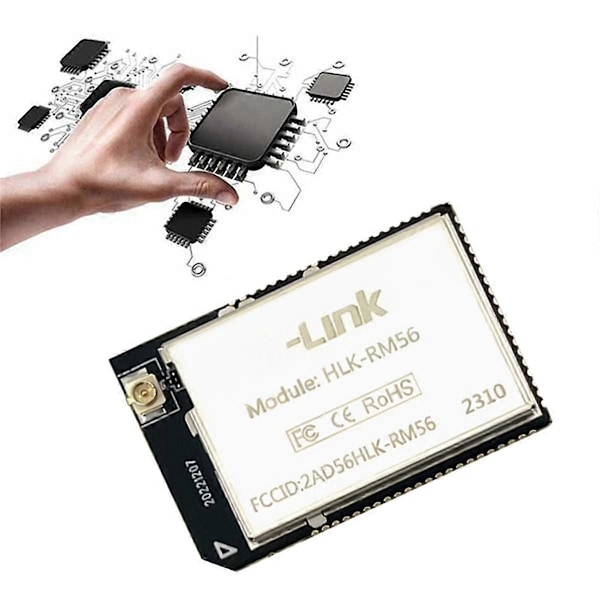 RM56 WIFI-moduuli 2.4G/5.8G DualBand WIFI+BT/BLE5.2 Tukee Standardia 802.11 A/B/G RM56 Moduuli