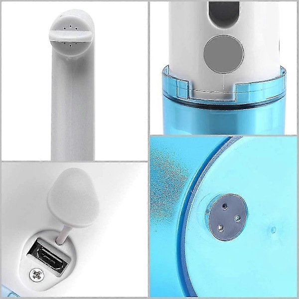Bærbar Bidet Sprøyte med USB-lader Praktisk Elektrisk Toalett Bidet for Kvinner Reisebidet for Rengjøring Privat Kropp Personlig Pleie Blå (Blå)
