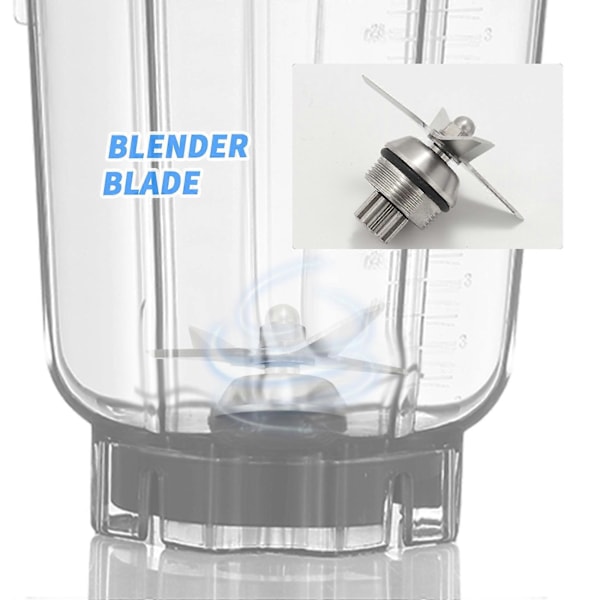 Blenderblad Reparationskit Fjernelsesværktøj, Drivstik med Pakning til 5200 Serie 64 48 32OZ