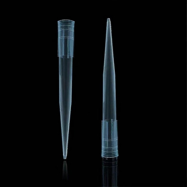 1000 stk 1000Ul/1Ml Pipette Spisser Blå Spiss 1Ml Forlenget Pipette Spiss Universal Pipette Spiss-D14