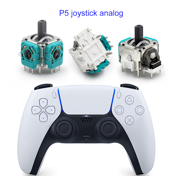 2 stk PS5-kontrollere erstatnings-joystick, kontroll-joystick-tilbehør