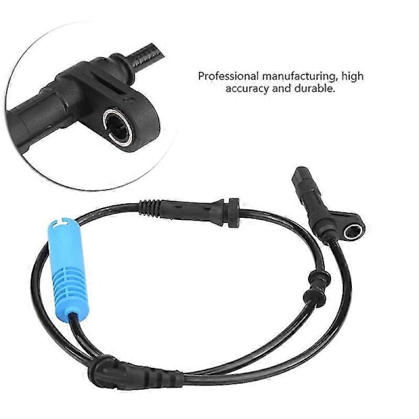 4x ABS-hjulsensor kompatibel med Mini One Cooper S R50 R52 R53 (01-07) Fram Bak Vänster Höger