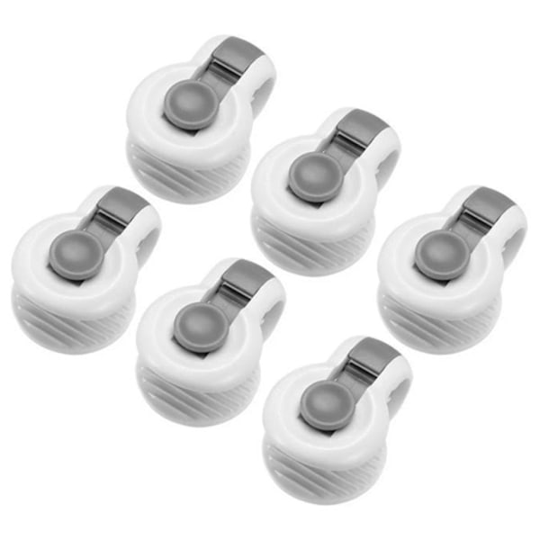 6pcs Duvet Cover Clips No Pins Comforter Fasteners Keep Corner In Place Quilt Fixer Anti-move Duvet Cover Clips