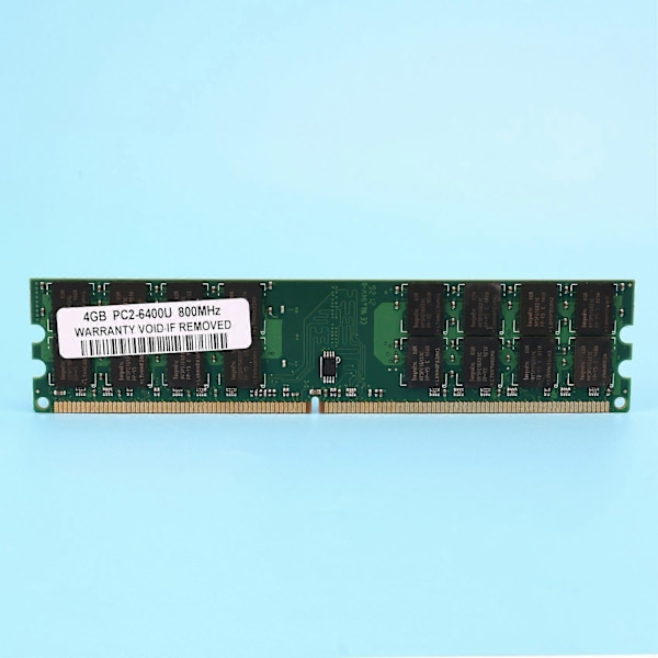 4 Gt DDR2 RAM-muisti 800 MHz 1,8 V 240-nastainen PC2 6400 Dual Channel -tuki