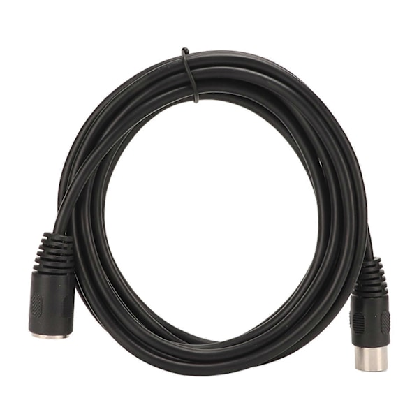 4-polet DIN-stikkabel 3 meter / 9,8 fod 4-polet DIN-han til hun-stikadapterkabel til bil-AV-udstyr, skønhedsudstyr