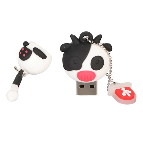 USB Flash Drive Cute Animal U Disk Portable USB2.0 Flash Disk for Phone Laptop PC Loudspeaker 128GB