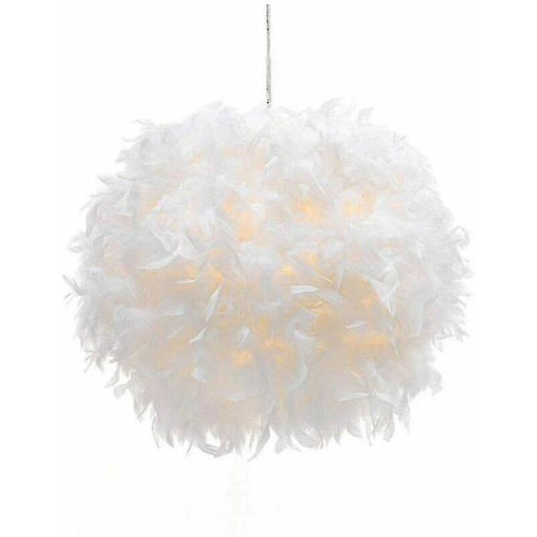 Taklampe Hengelampe Moderne Lysekrone Hengelampe Stue Taklampe Stue Fjær Hengelampe Dekor Fjær Lampe-yujia