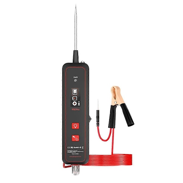 P50pro Mini Oscilloskop Bilkrets Testare Multifunktionell 0-45V Krets System Elektrisk Detektor Verktyg