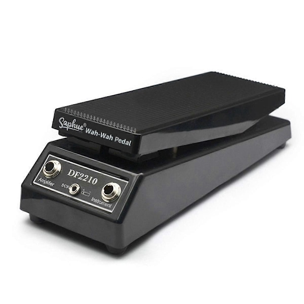 Klassisk Wah Pedal Elektrisk Gitarr Wah-Wah Effektpedal Professionell Gitarrvolympedal