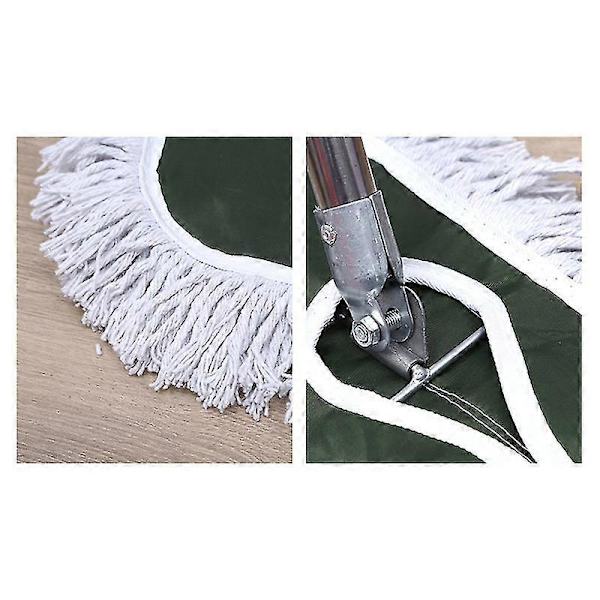 Syväpuhdistava Oxford-kangasluffasetti kotiin - Erittäin imukykyinen, kuiva/märkä, tasainen lattia - 80 cm/31,5 tuuman kangaspeite