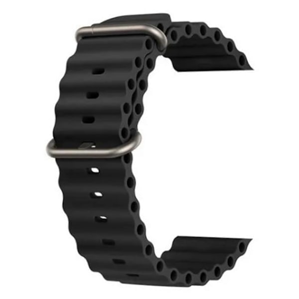 Urremmer i mykt silikon, erstatningsreim tilbehør som passer til iWatch Series 8 Ultra 4 5 6 SE