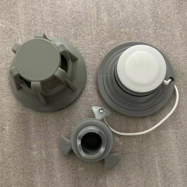 2 Pak Universal Luftventil Adapter Oppustelig Båd Tender Raft Dinghy Kajak Kano Udskiftningsdele