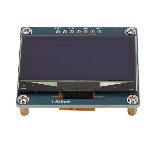 SSD1309 1.54 tum OLED-modul 4-tråds SPI I2C-gränssnitt 128x64 upplösning för RasPi STM32 1.54 tum OLED
