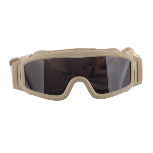 Desert Locust Goggles Desert Locust Glasses Windproof Sand Proof Outdoor Goggles with 2 Lens Khaki