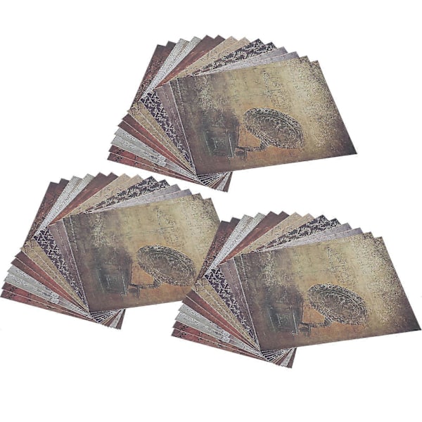 DIY Askartelu Vintage Leikekirjapaperisetti - 3 mallia albumikoristeisiin ja askarteluun