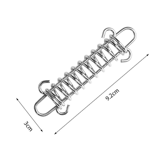 4 stk Markisefeste Sett Spennfjær, Legering Spennfjær Markisefjærspenne, Heavy Duty Solseil Fikseringssett