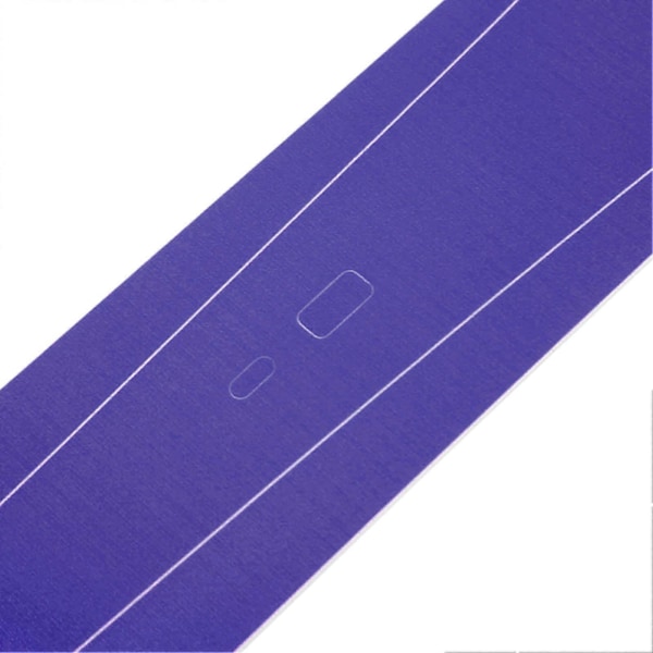 Midtskin for PS5-konsollen, ripebestandig, integrert midtre stripe-klistremerke, konsollens midtre del, beskyttelsesstripefilm, lilla