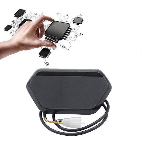 Til Citycoco Speedometer LCD Display Meter 60V Meter Hastighed Batteri Drej Lys Display til Citycoco