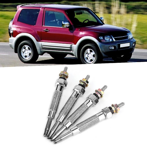 4 stk. Gløderør GP5501 Legering Passer til Mitsubishi SHOGUN /PAJERO 2.8 94-20