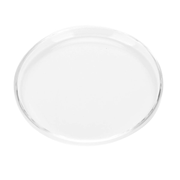 Universell belagd klockglas, exakt skärning, reptåligt, runt klockglas för klocktillbehör