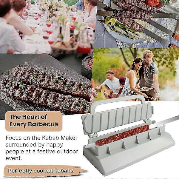 Manuell Kebab Lager Tyrkia BBQ Kjøttspyd Maker Grillform Mais FiAU