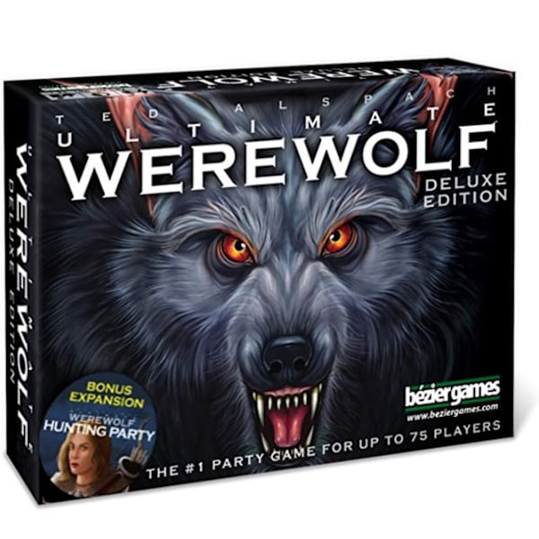 Lautapeli One Night Ultimate Werewolfin englanninkielinen versio Werewolf head