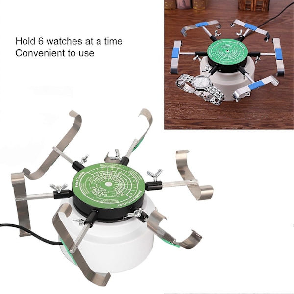 Automatisk Ur Opvinder Maskine Legering Mekanisk Ur Opvinder til 6 Ure EU Stik 220V