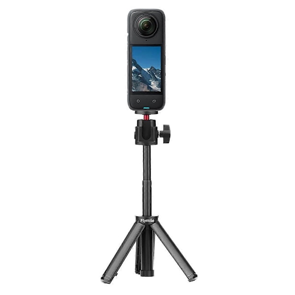 Mini Desktop Selfie Stick Stativ Handhållet Kamera Telefon Portabelt Utdragbart Ställ för POCKET 3 Action 5pro