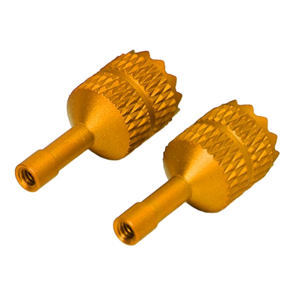 YI 2PCS RC fjernkontrollpinner bærbar kompakt aluminiumslegering ergonomisk fjernkontroll rocker for Mini 3 Pro Gold