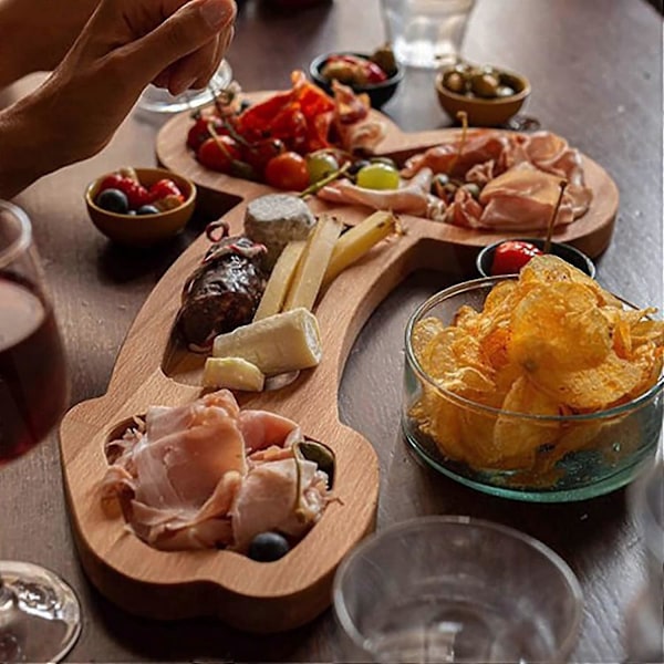 Hauskat Aperitiivilautaset, Parannelut Juustolautasetit, Aperitiivilautaset, Ainutlaatuiset Puusta Valmistetut Juuston Tarjoilu Lautaset
