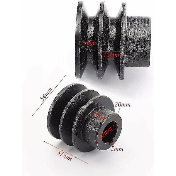 V-reimskive Id 20mm Di Dire Dout Dobbelspor For Ho/nes 168f 170f Gx110 Gx120 Gx160 Gx200 7hp Cisea