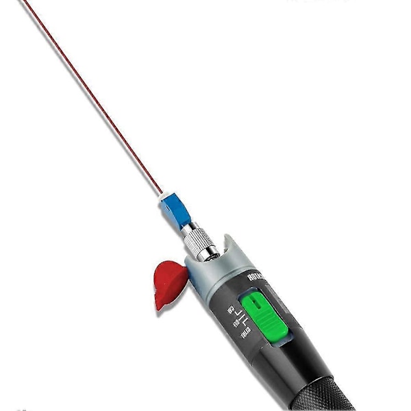 30MW 30KM Visuel Fejlfinder Fiberlys Tester VFL Optisk Kabel med Single Mode Han til LC Hun