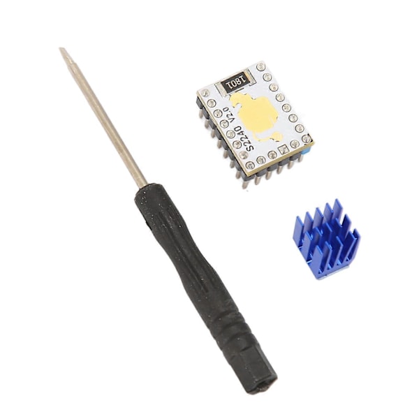 Stegmotordrivrutin S2240 V2.0 SPI 256 Underavdelning 3A IFS 2.1A IRMS 4.5V till 36V TMC2240ATJ Chip Stegmotordrivrutin