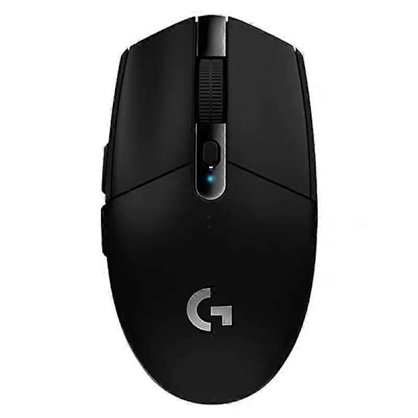 Trådløs Gaming Mus, HERO 12K Sensor, 12.000 DPI, Letvægts, 6 Programmerbare Knapper, 250 timers Batterilevetid, PC/Mac - Sort