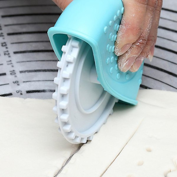 Cake Biscuits Roller Dough Cutter Wheel 4PCS Pastry Lattice Decorative Kitchen DIY Baking Tool