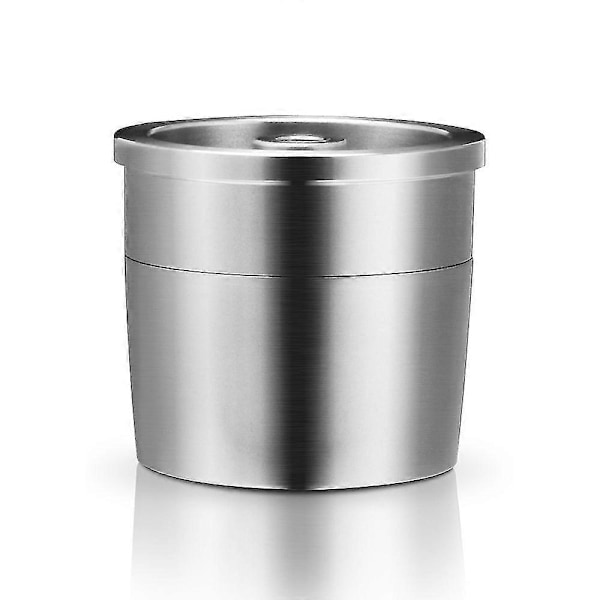 Gjenbrukbar og påfyllbar kaffekapsel i rustfritt stål - Konsentrert kaffefilter kompatibel med Illy kaffemaskin