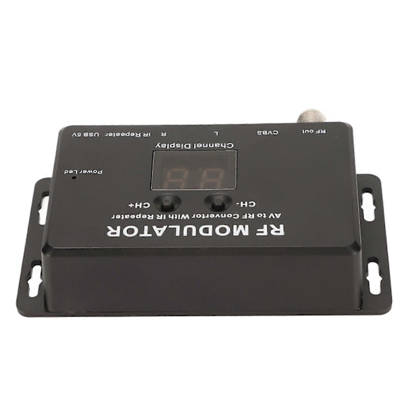 RF-modulator Professionel PAL NTSC 21 Kanals AV til RF Konverter til Set Top Box DVR DVD