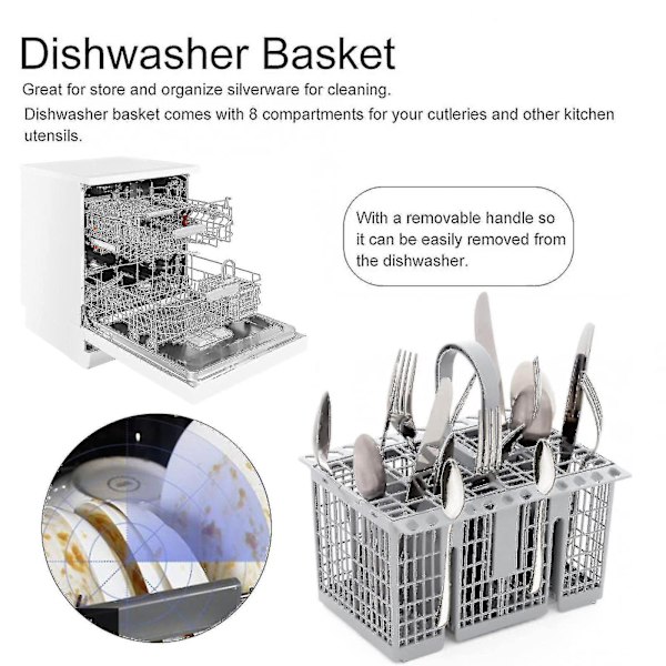 Diskmaskins Korg för Bestick för Ariston Hotpoint Indesit Strong Pl