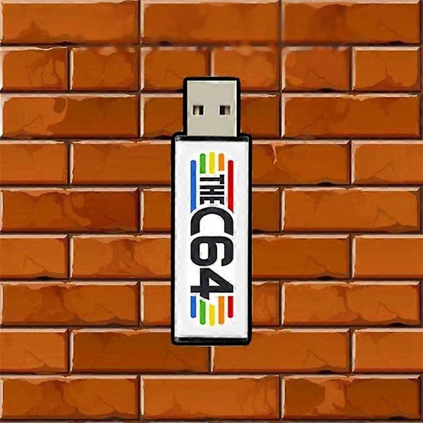 USB-minne för C64 Mini Retrospelkonsol C64 USB-spelminne