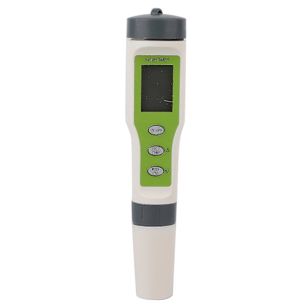 PH/EC/Temp Vandkvalitetstester - 3 i 1 Digital Pen med Sortlys Display
