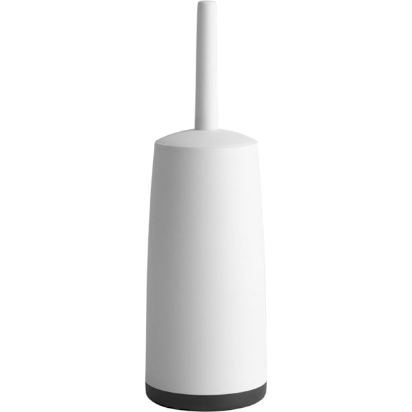 Toalettborste toalettrengöringsborste set långt handtag stänksäker toalettborste toalettrengöringsborste White