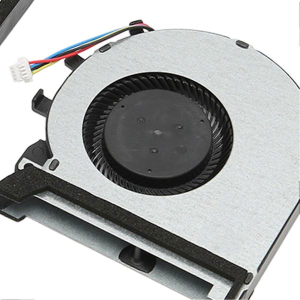 Laptop Kjølefan 4-pins Kontakt Enkel Tilkobling Rask Kjøling Laptop Kjølefan for ASUS FX505 FX705G DFX95D FX86 CPU GPU Fan
