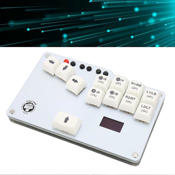 Fighting Box Keyboard för Hitbox WASD GP2040 CE Fightstick Arcade Fight Stick med Cherry MX Switch för PS3