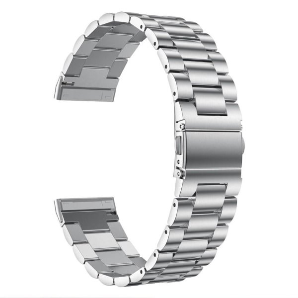 Metallarmband i Rostfritt Stål för Fitbit Versa 3 - silver