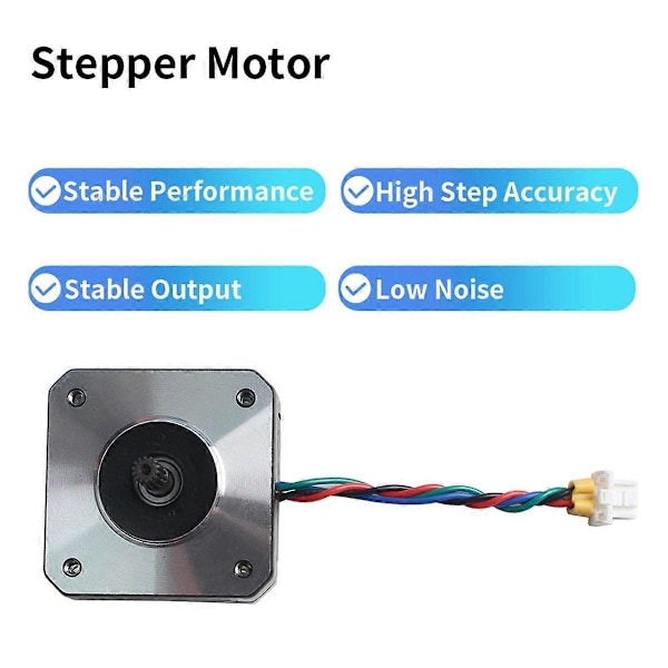 För Prusa MK4 Steppermotor E-axel Extruder 40-20mm Högtemperaturbeständiga Motorer för MK4 3D P