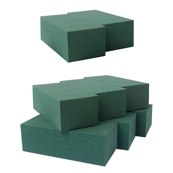 8 Pack Foam For And ,dry And Wet Foam Blocks For Wedding,birthday