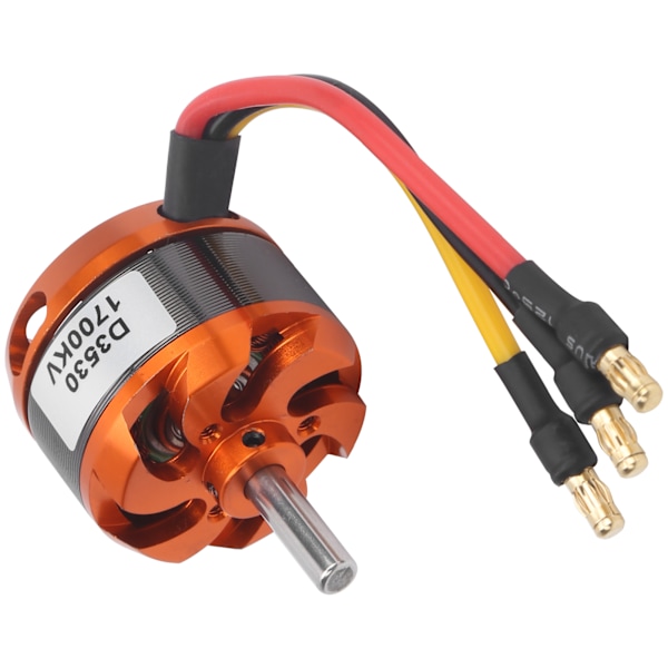 D3530 1700KV Børsteløs Outrunner Motor Erstatning med Adapter for Fjernkontrollfly