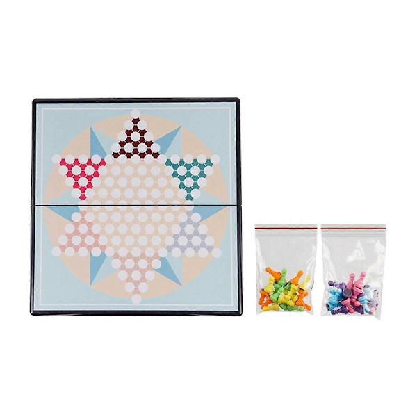 Magneettiset Damit 2-in-1 Monitoiminen Shakkilauta Monitoiminen Opettavainen Leikki Medium