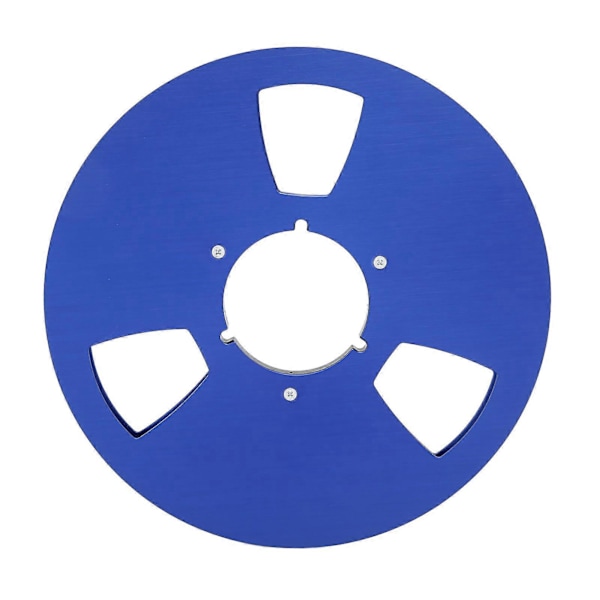 Tomt båndspolereplacement 10 tommer åpen spole opptakspole for Ampex Grand Master 456 lydspoler for 1/4 tommers bånd blå